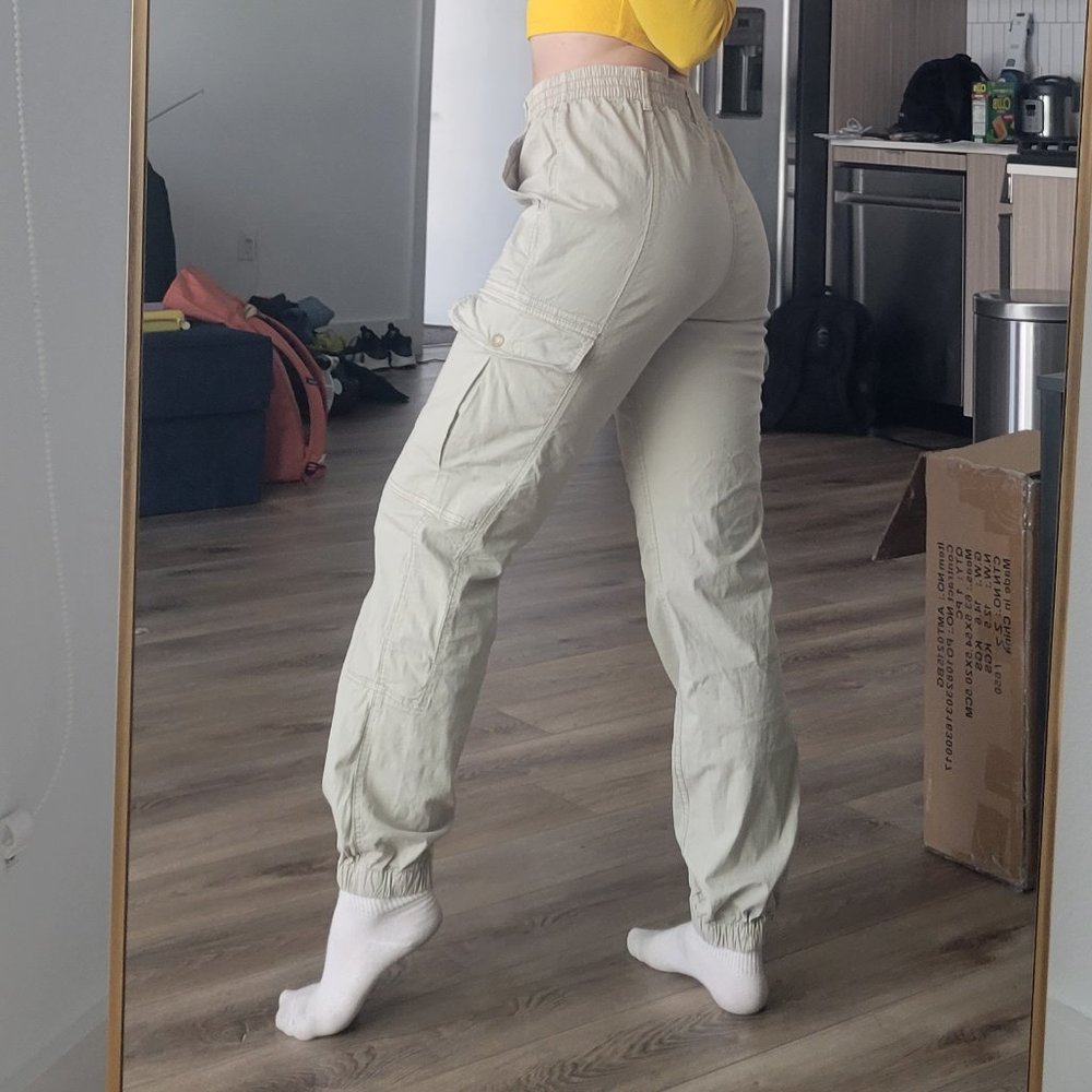 Garage Tan Beige Cargo Pants